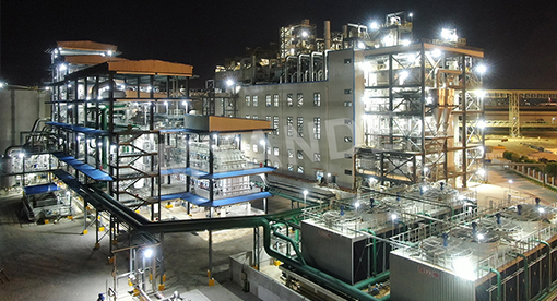 6000噸壓榨生產線由邁安德提供設計、制造、智能化控制和整套生產線安裝交付