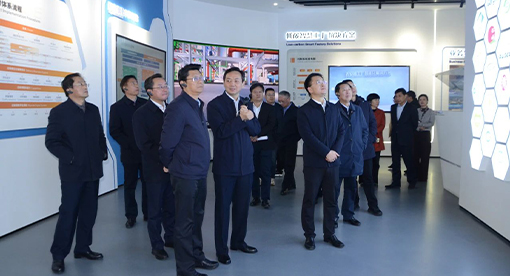 揚州市委書記王進健一行蒞臨邁安德視察指導