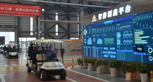 揚州市委書記王進健一行蒞臨邁安德考察低碳智能裝備制造項目