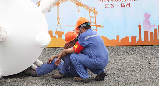 吊裝作業(yè)事故應(yīng)急演練